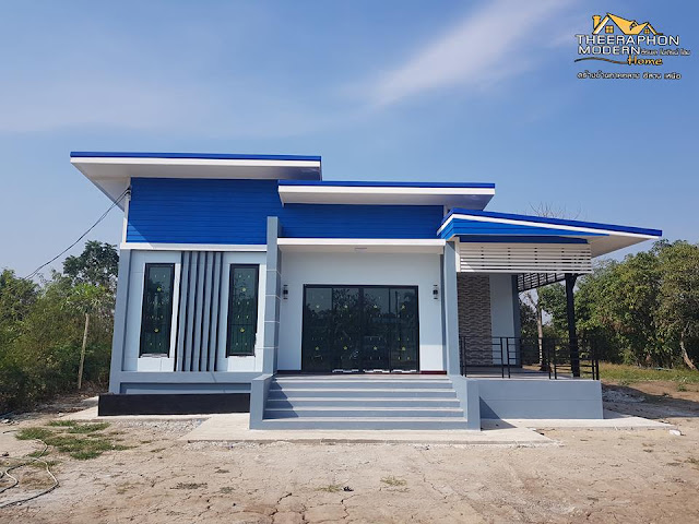 บ้านโมเดิร์นชั้นเดียว บ้านโมเดิร์นชั้นเดียว