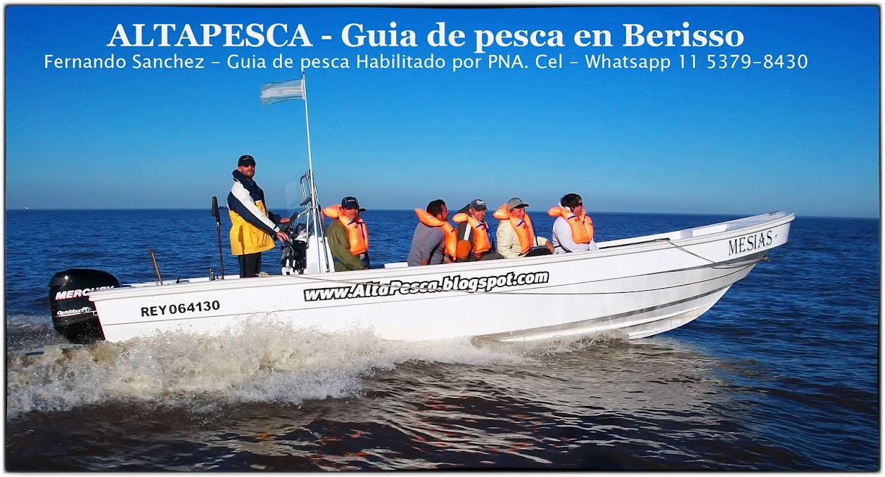  Guia de Pesca en Berisso - Altapesca