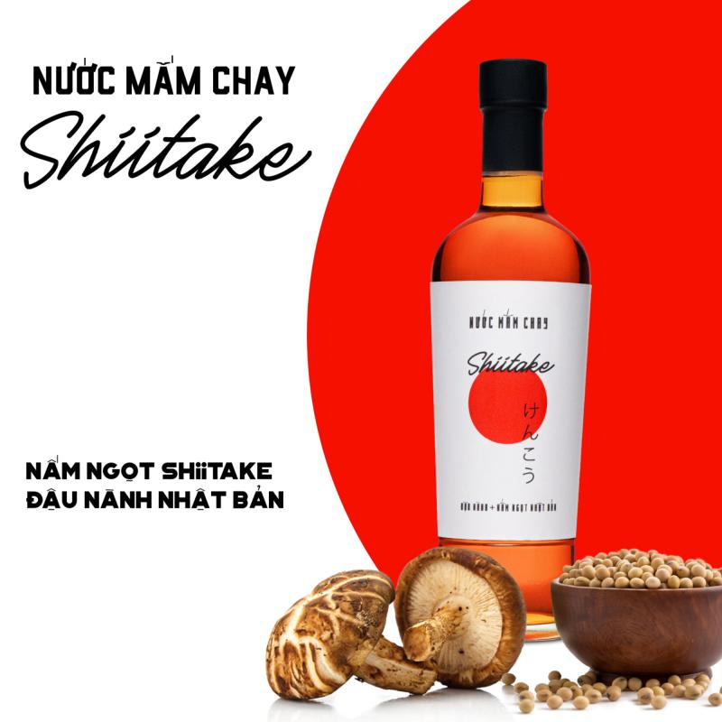 Nước Mắm Chay Shiitake Cao Cấp Làng Chài Xưa 500Ml/Chai