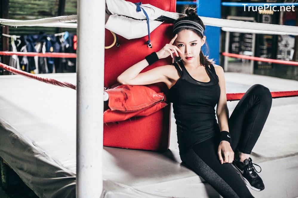 Image Korean Fashion Model - Yoon Ae Ji - Fitness Set Collection - TruePic.net - Picture-15