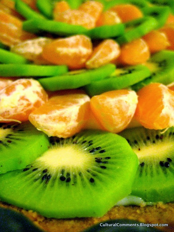Cultural Comments Kiwi Clementine Tart