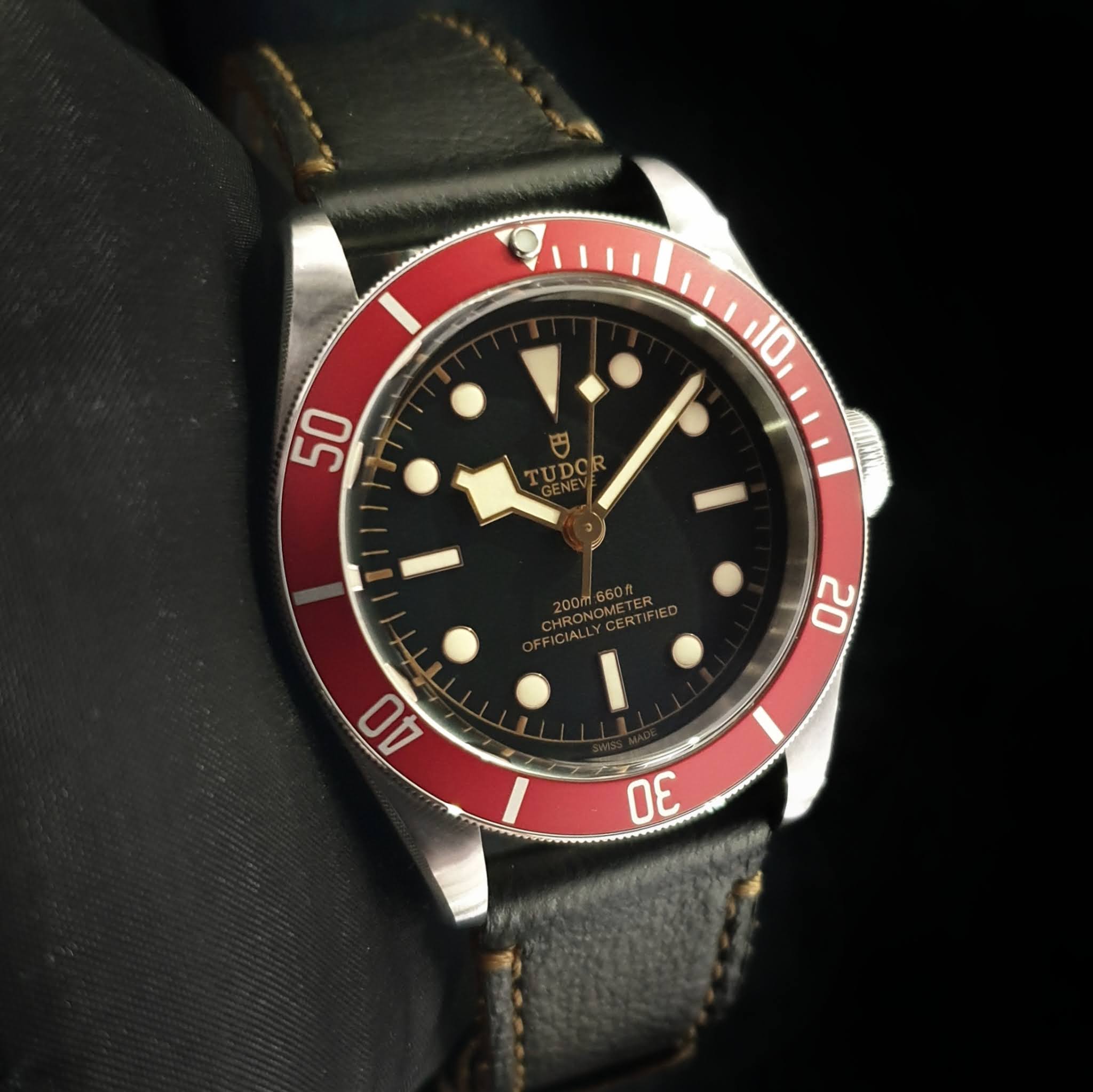 Watch Temptation Jual Beli Jam Tangan Second Arloji Mewah Bekas Original For Sale Preowned Tudor Heritage Blackbay Red Bezel With In House Movement 2018