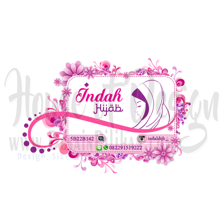 Desain Banner Toko Hijab gambar spanduk