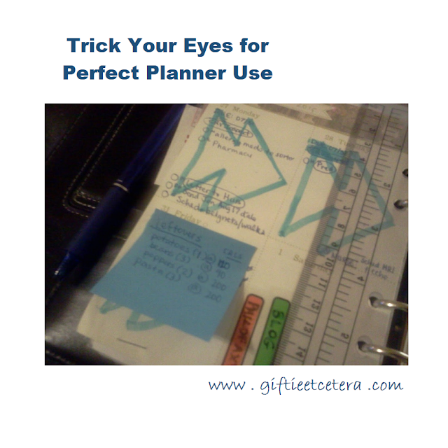 Planner, planner tips, planner tips and tricks, planner hack