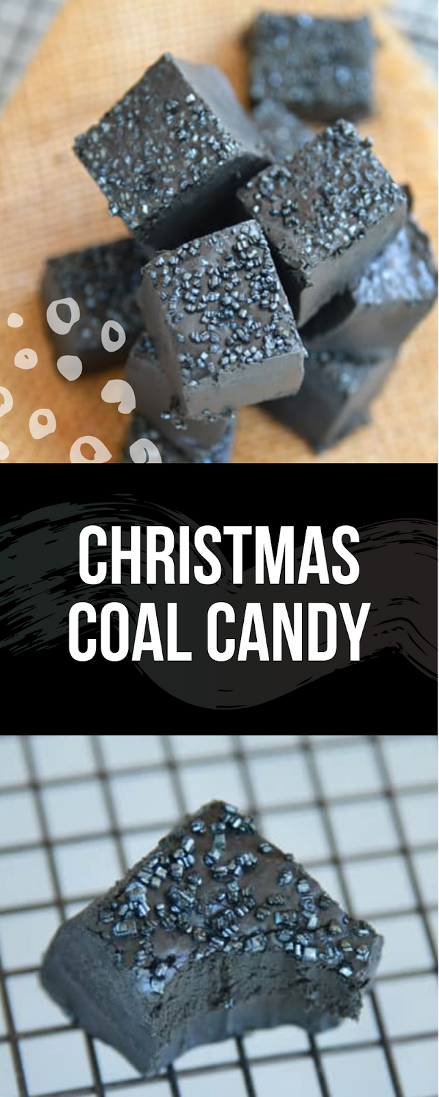 Christmas Coal Candy Coal for Christmas Fudge Recipe