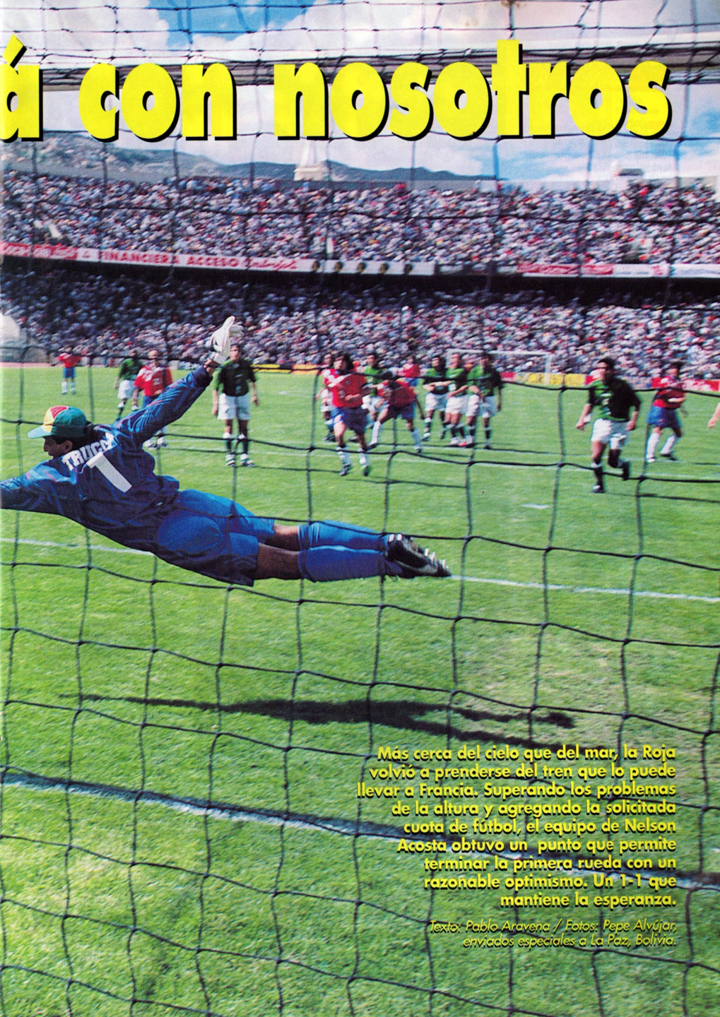 Partidos de la Roja [12/02/1997] BoliviaChile 11