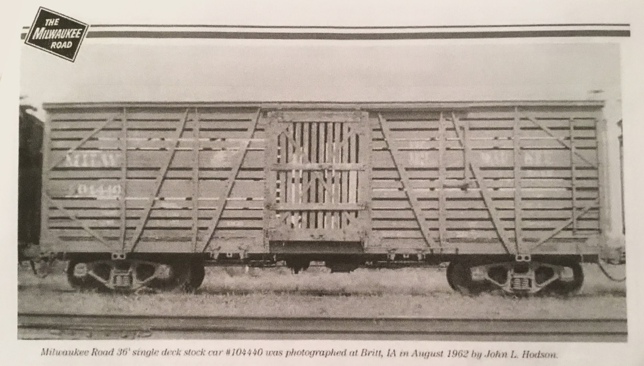 Minneapolis & Northland Railroad Company Modeling Milwaukee Road Stock