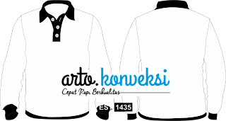 Kaos Polos Hitam Depan Belakang