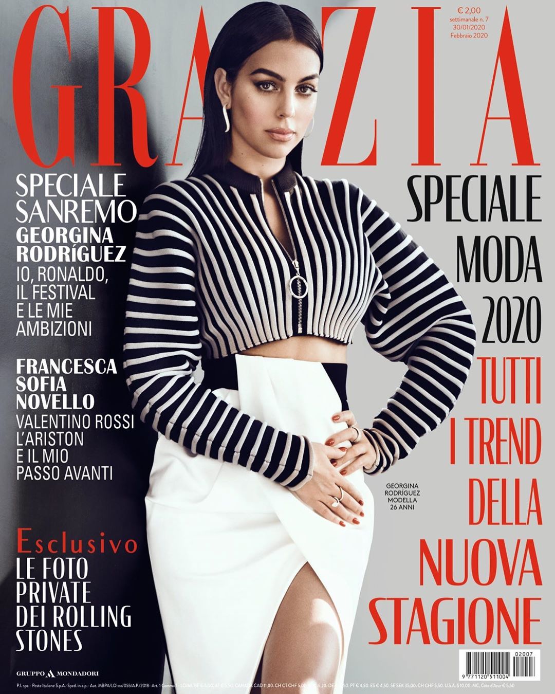 Georgina Rodríguez in Grazia Magazine Italy February 2020 | iScoopboyE