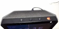 The Echo Show 5 (Black)  Volume Controls and Webcam Shutter with Mic Muter