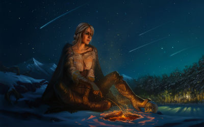 Ciri - The Witcher 3 Wild Hunt - Fond d'Écran en Quad HD 1440p