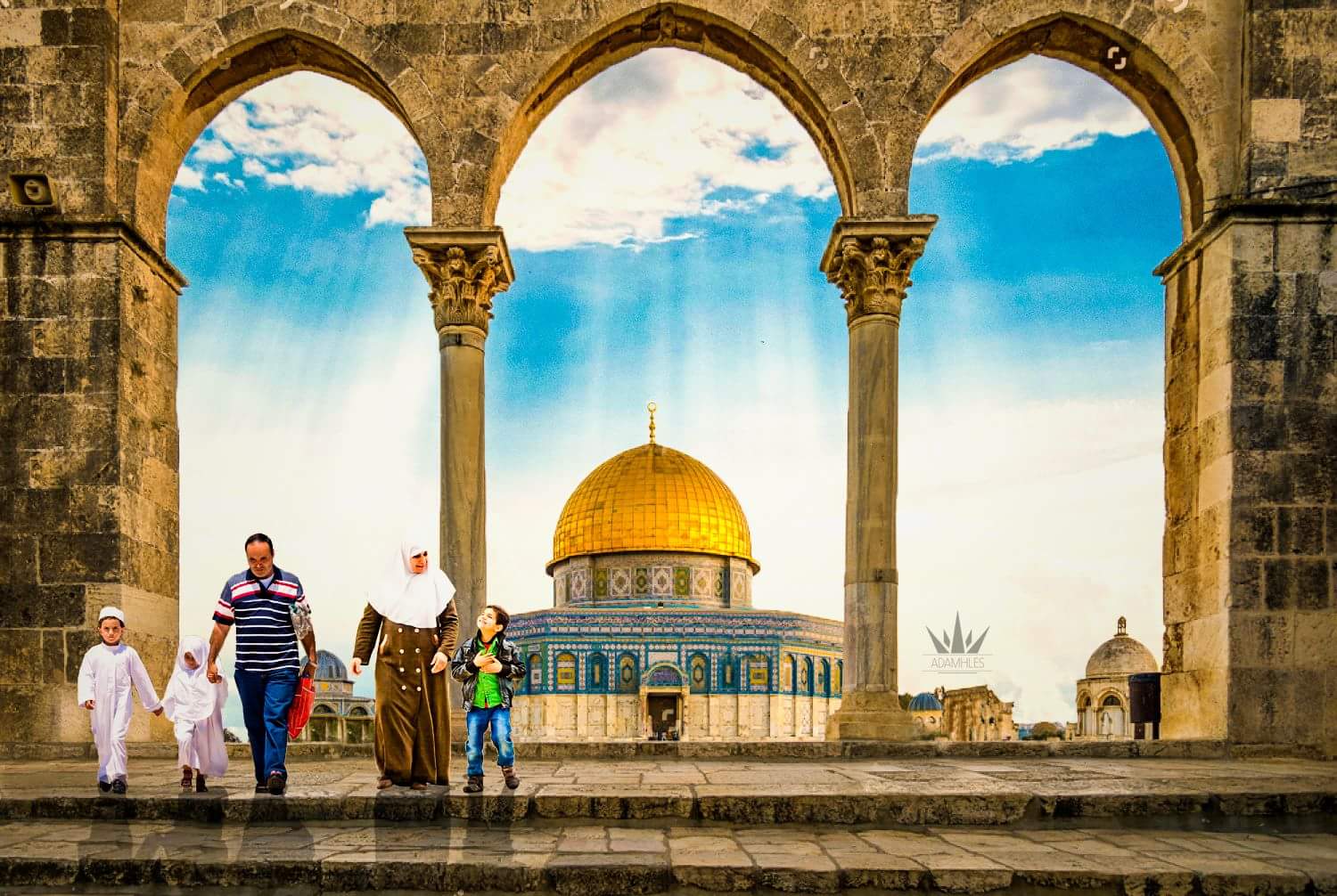 اجمل خلفيات القدس قبة الصخرة سنصلي في القدس Jerusalem wallpapers