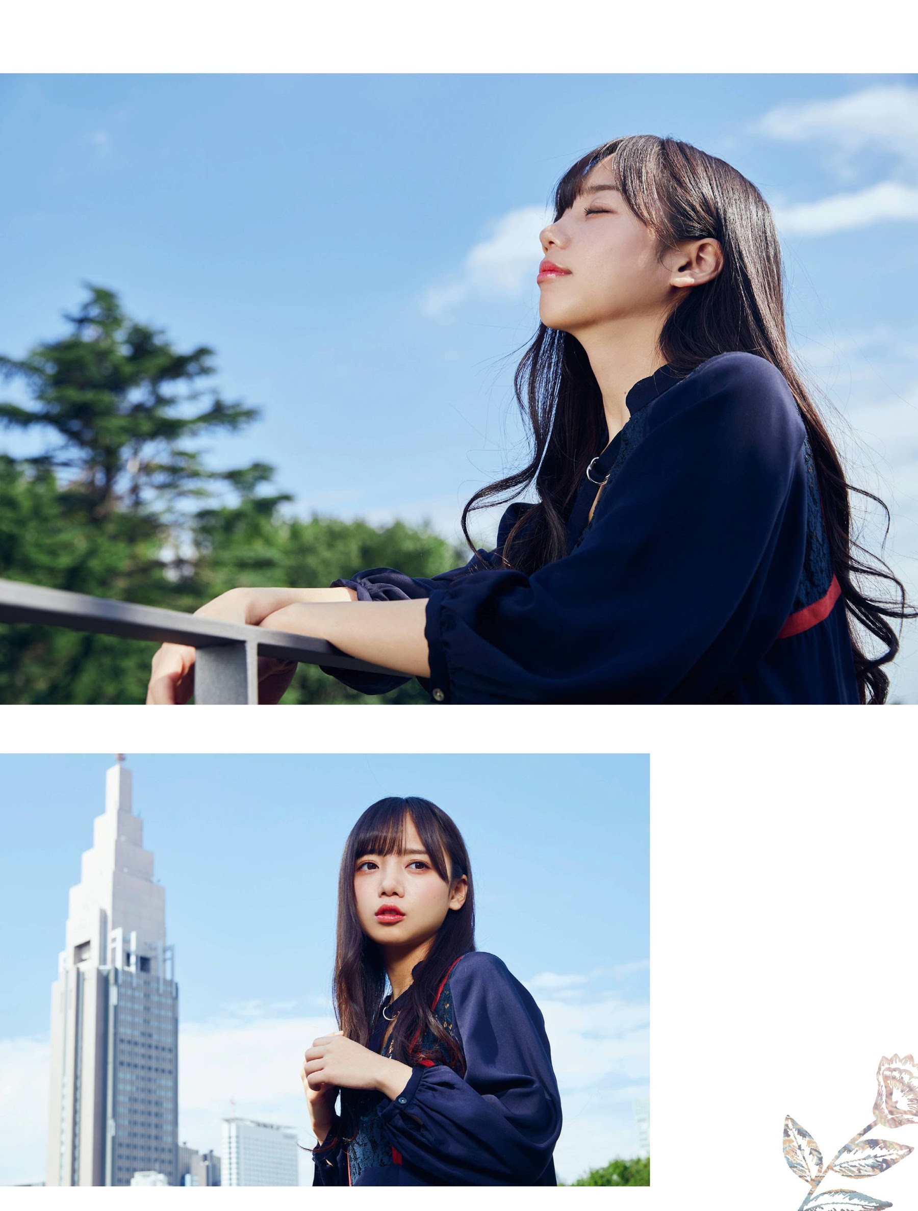 Platinum FLASH 2019 Vol.11 Hinatazaka46 Saito Kyoko Over the top