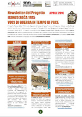 LA NEWSLETTER DI APRILE