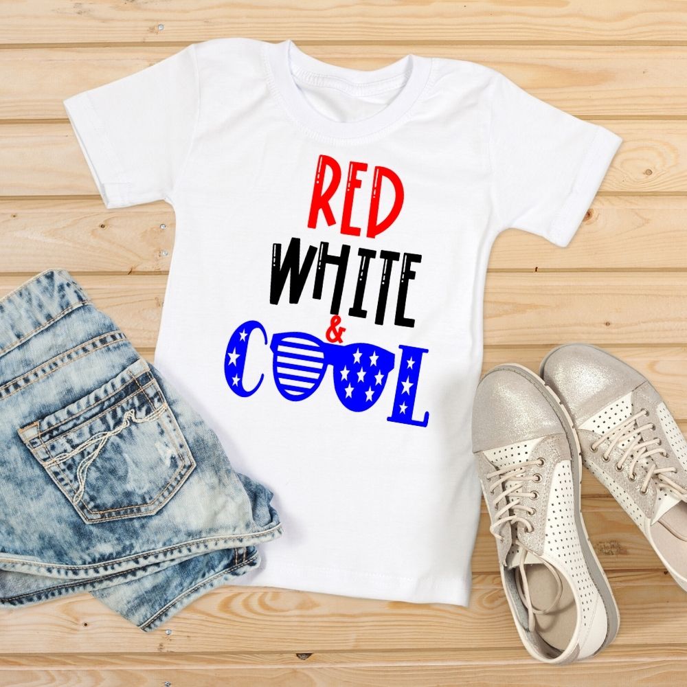Red, White and Cool SVG Cut Files | Sew Simple Home