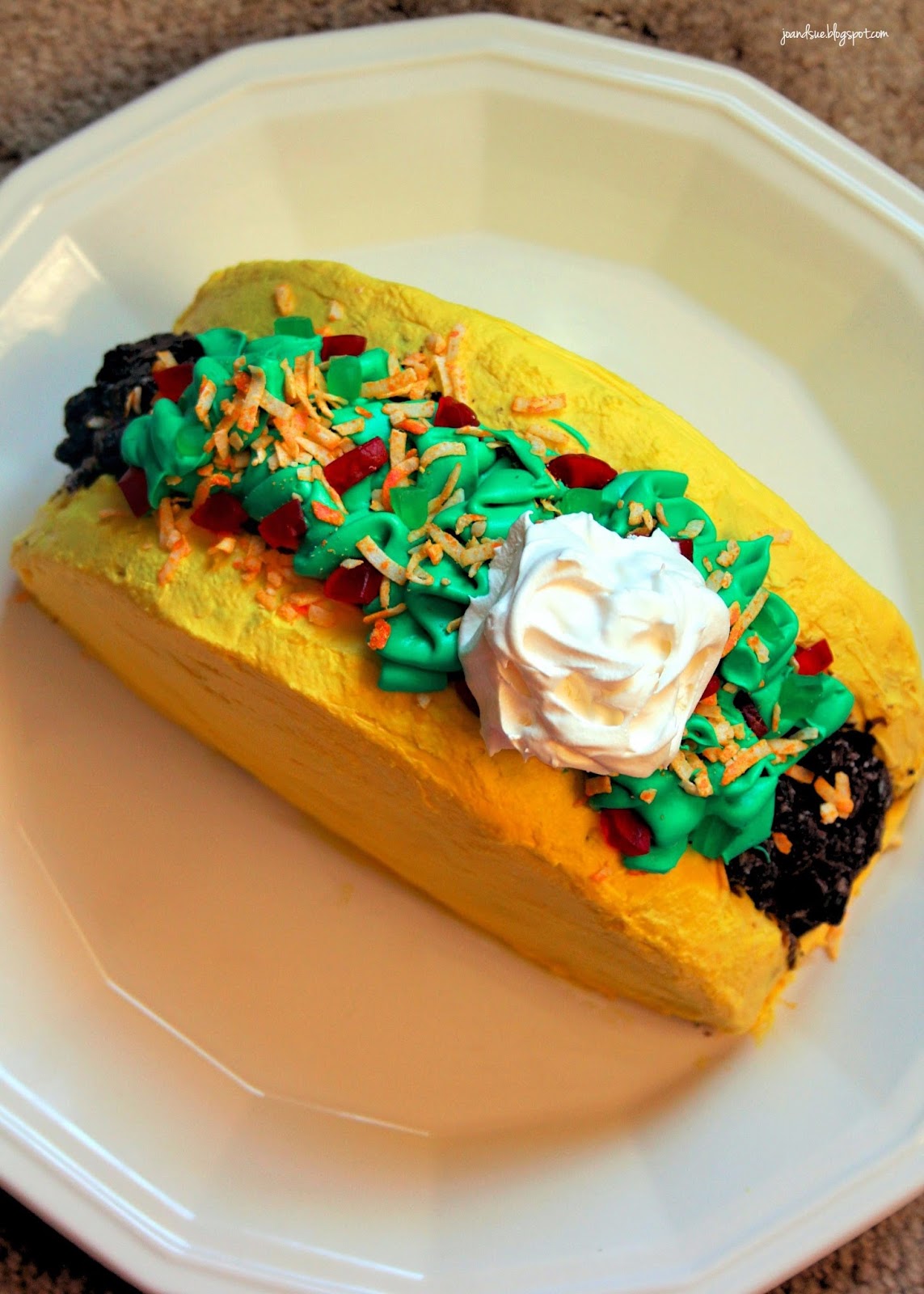 Jo and Sue Taco Cake