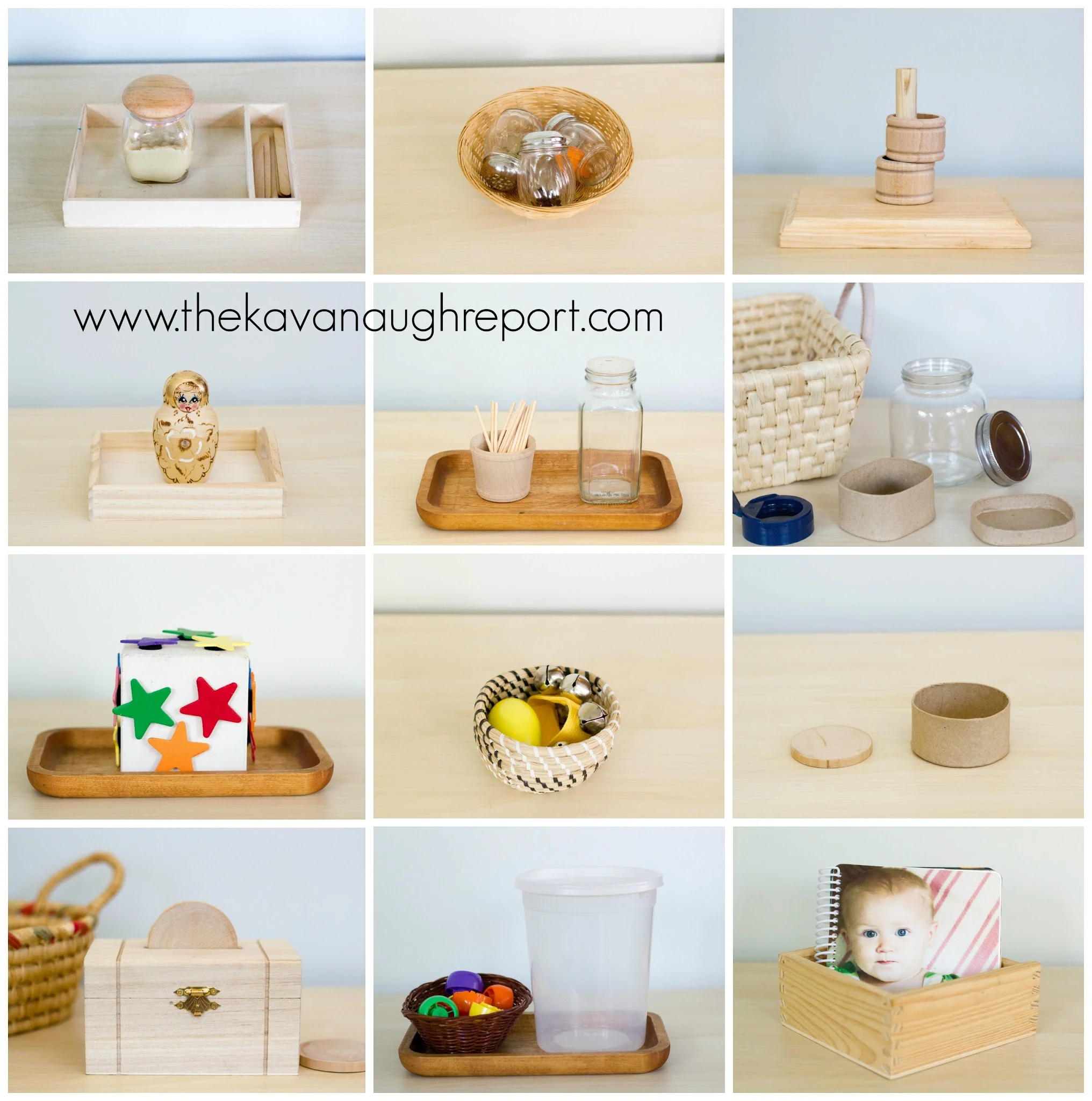 12 DIY Montessori activities for 2 to 3 year old toddlers part 1