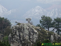 El Mirador del Fito desde Piedra Redonda