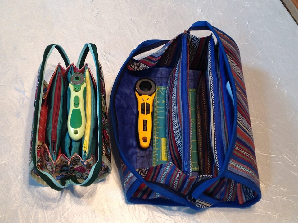 Quiltessa Patchwork palette Big bag, little bag