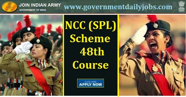 Indian Army Army Ncc Special 48th Entry 2020 Apply Online For