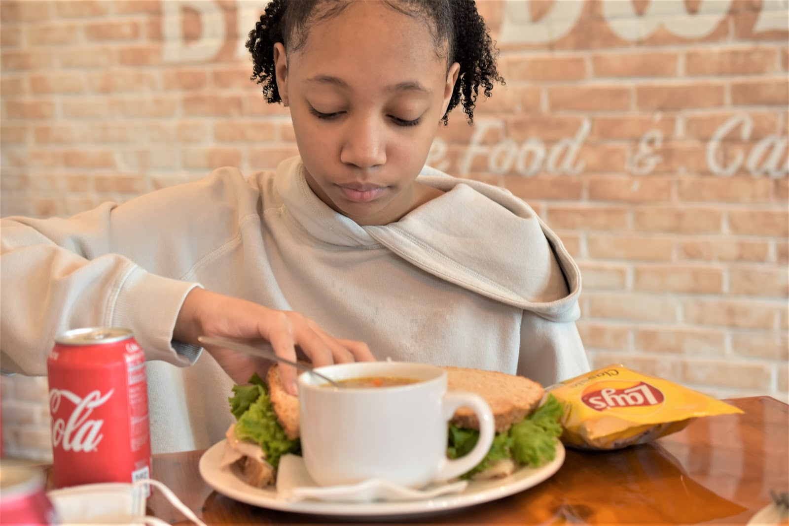 Lunch at Breadwinner Cafe & Bakery in Dunwoody