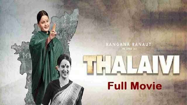 Thalaivi Movie Online 2021 Amazon Prime