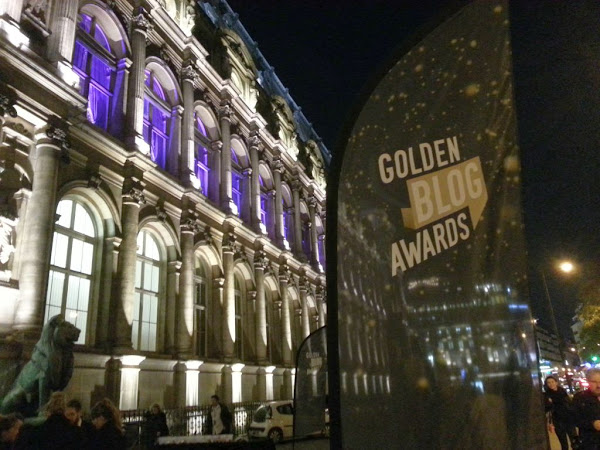 Shortlistée aux Golden Blog Awards : la soirée ! 