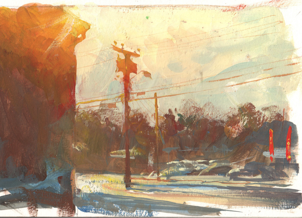 Gurney Journey Why Do You Paint Telephone Poles?