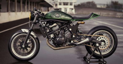 Modifikasi Cafe Racer Ninja RR