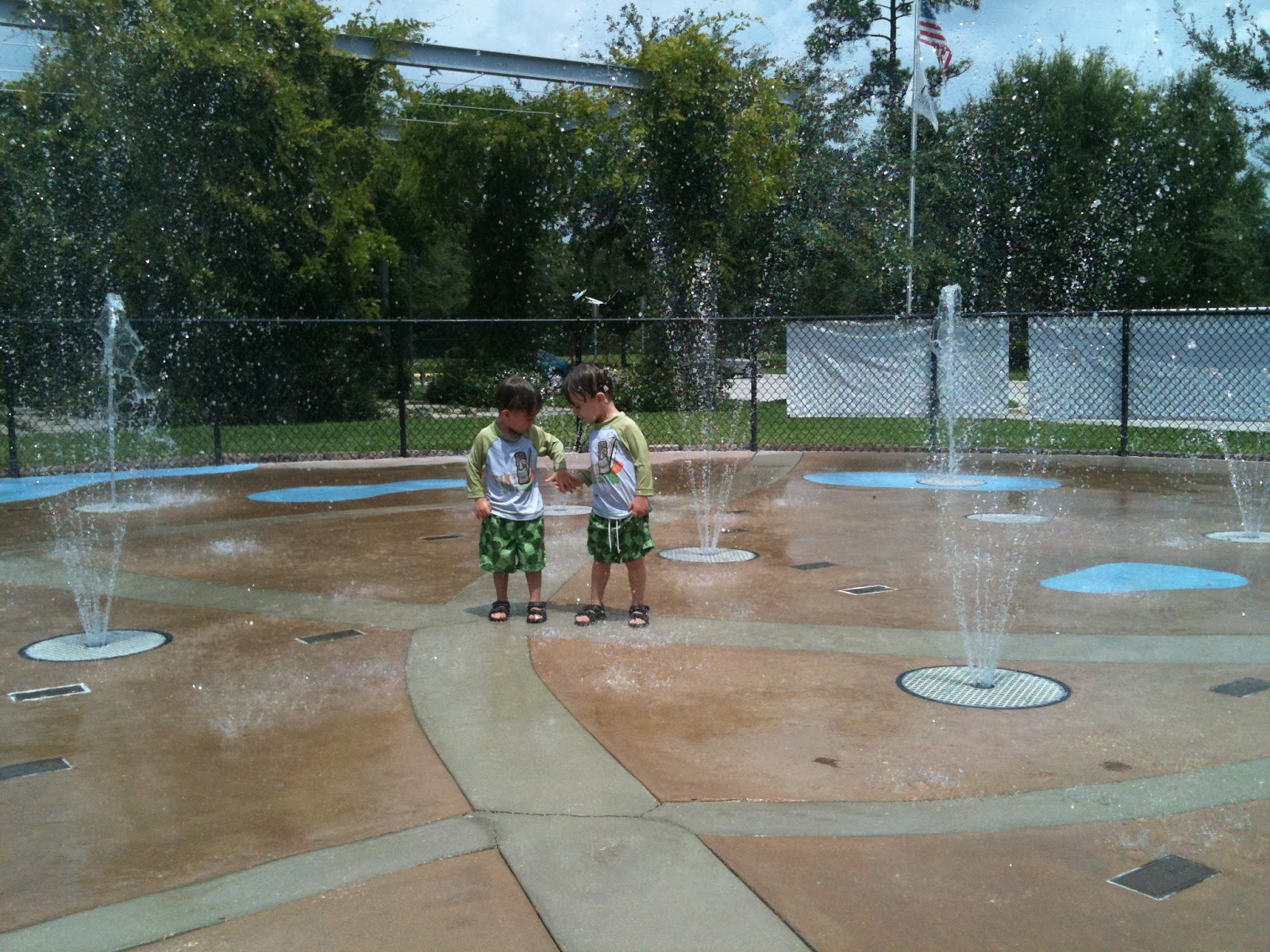 Splash Pad Fun at Capehart Park! ~ Life with Twins and Multiples has MOVED