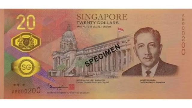 New S$20 Commemorative Note launched for Singapore's Bicentennial