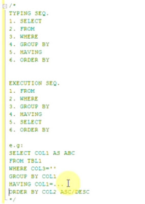 Sequence of SQL statement processed | Oracle Apps