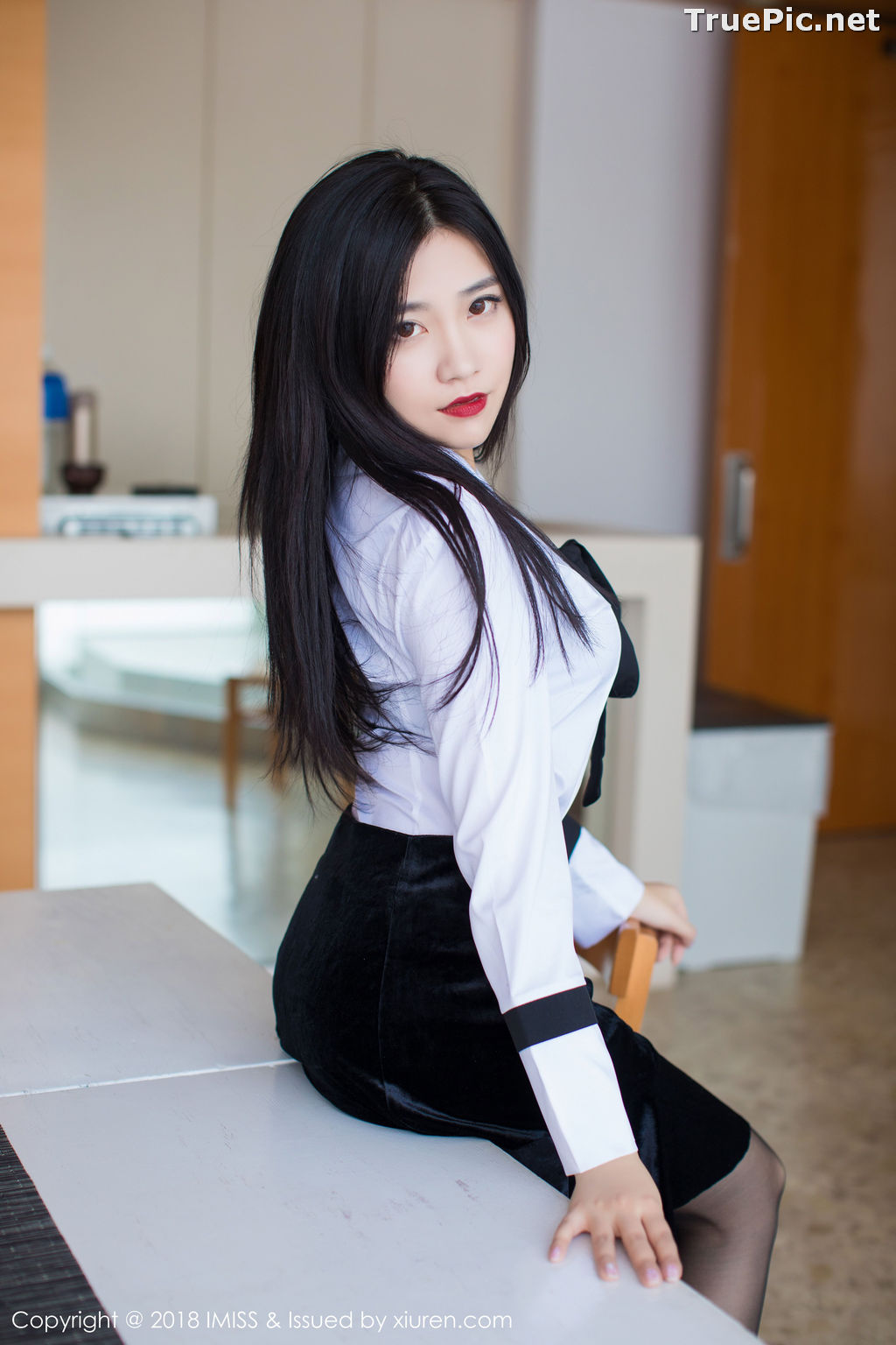Image IMISS Vol.239 - Chinese Model - Sabrina (Xu Nuo 许诺) - Office Girl - TruePic.net - Picture-15