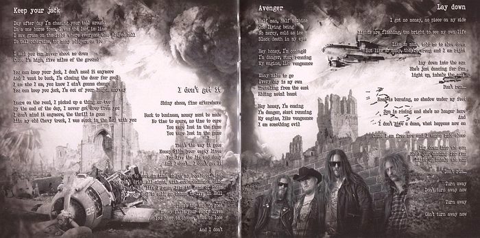 GUNS OF GLORY - Strafing Run (2016) booklet