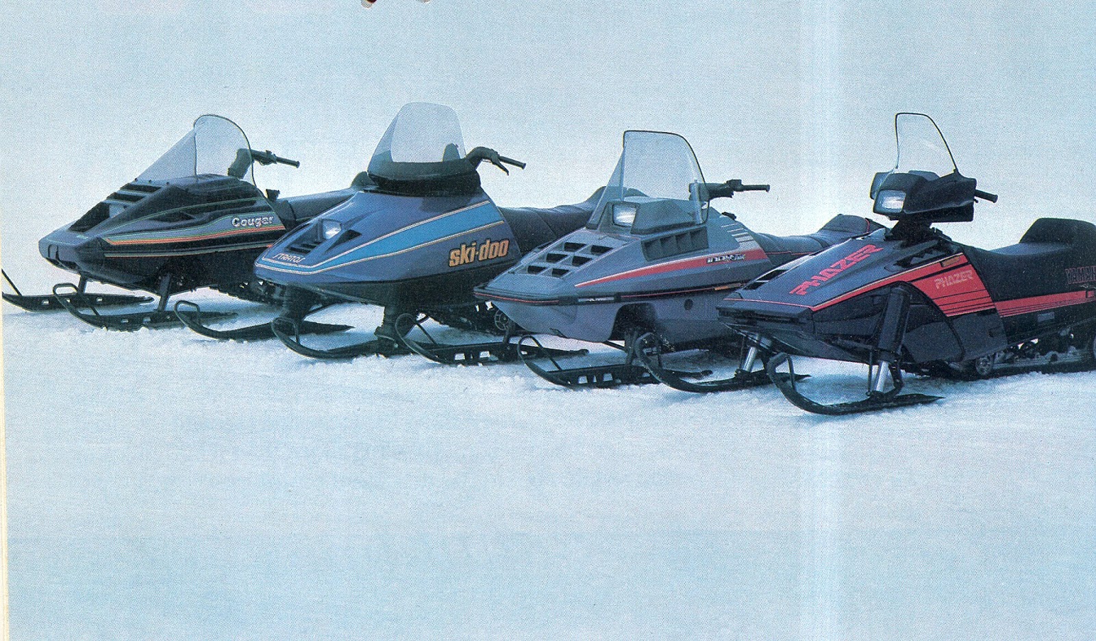 CLASSIC SNOWMOBILES OF THE PAST 1988 BEST SELLING SNOWMOBILES