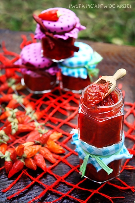 Pasta picanta de ardei
