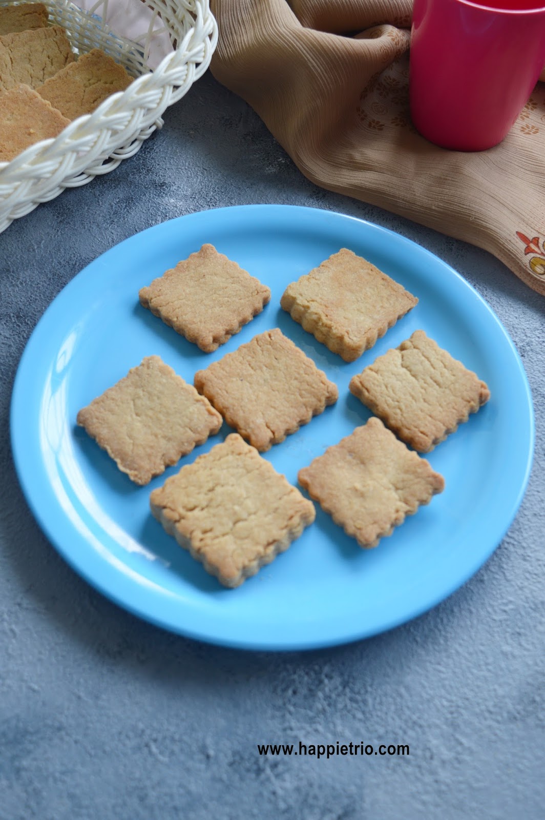 Whole Wheat Butter Cookies Recipe Eggless Cook with Sharmila