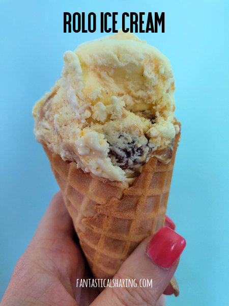Fantastical Sharing of Recipes: Rolo Ice Cream #FantasticalFoodFight