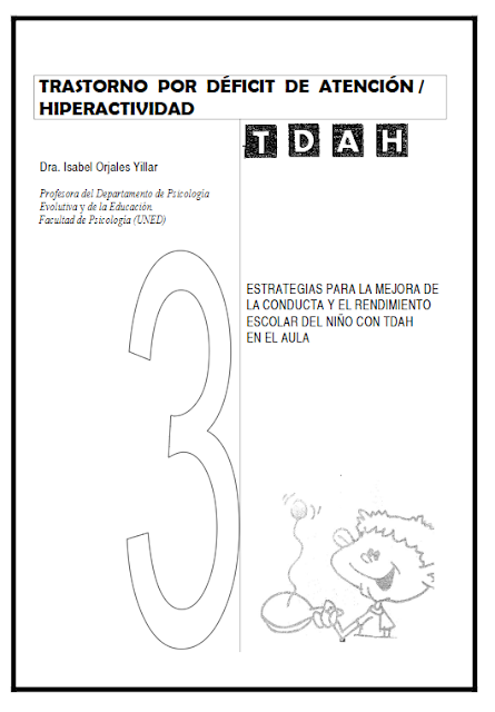 PDF: Estrategias para la mejora de la conducta y el rendimiento escolar del niño con TDAH en el aula