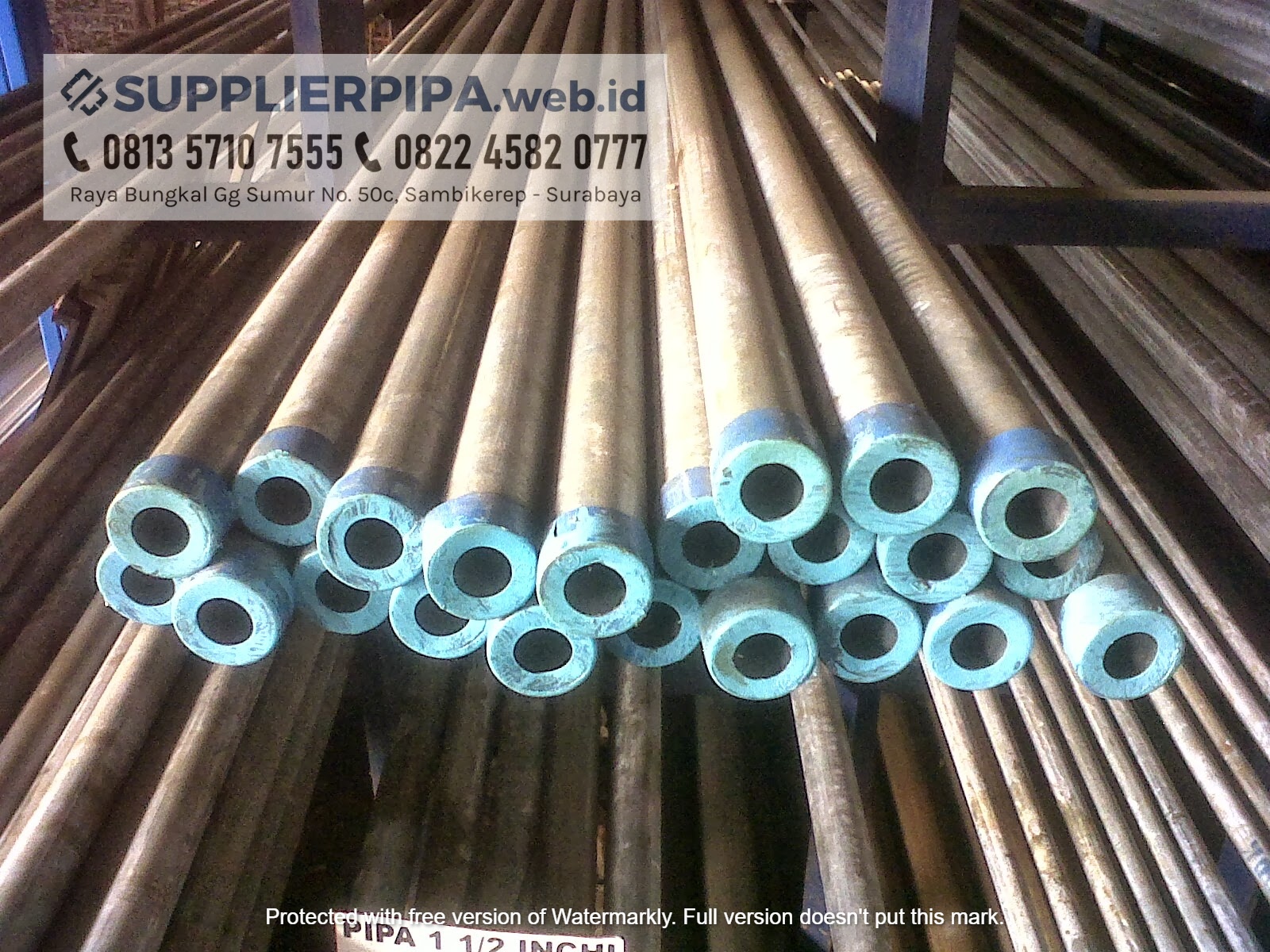 Jual Pipa Galvanis Kualitas Sni 1 Tegal Supplier Pipa