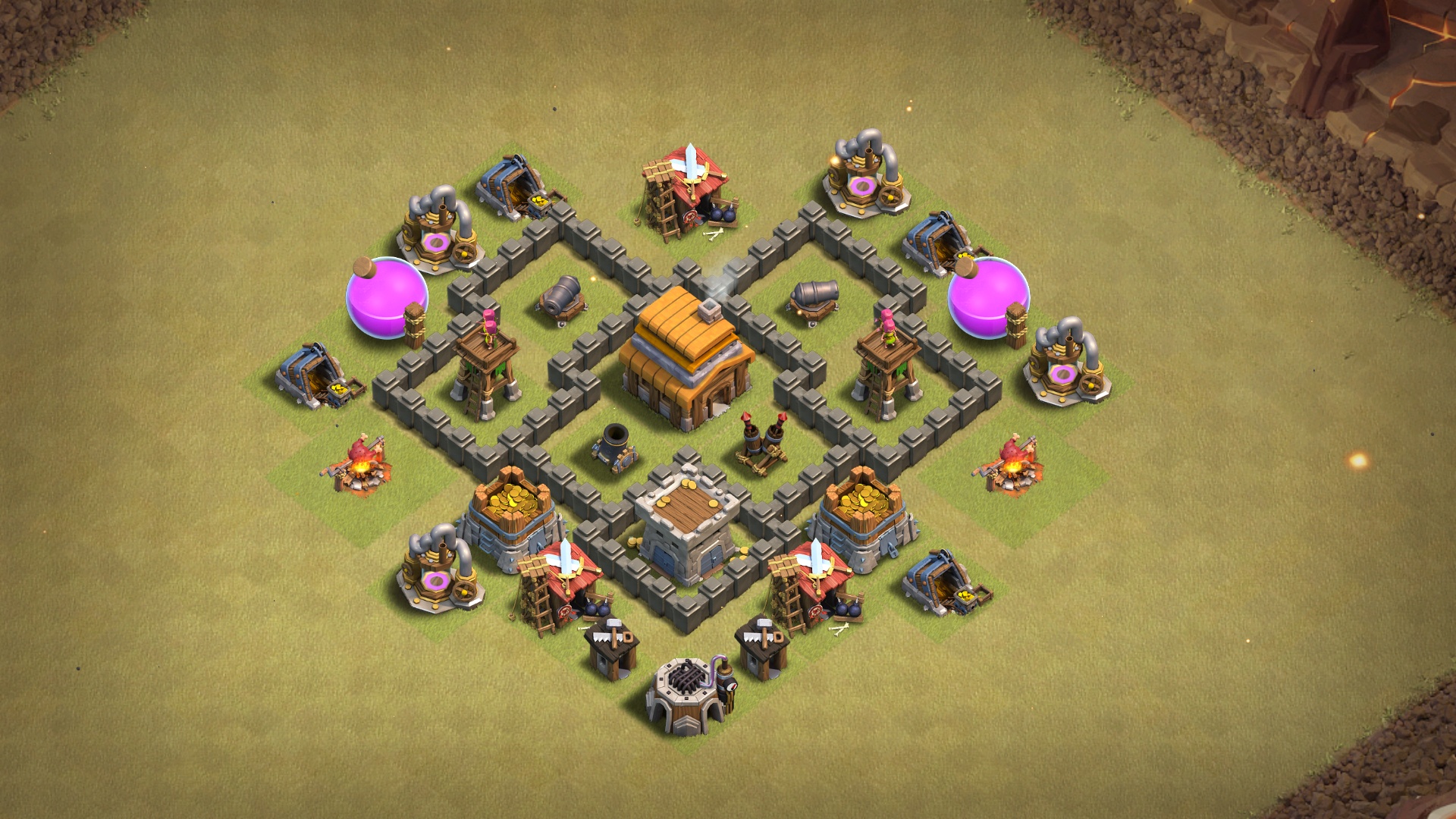 Best Bases for Every Town Hall in Clash Of Clans!