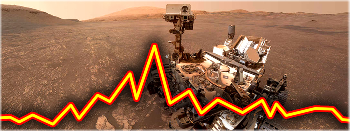 picos de oxigenio em marte 