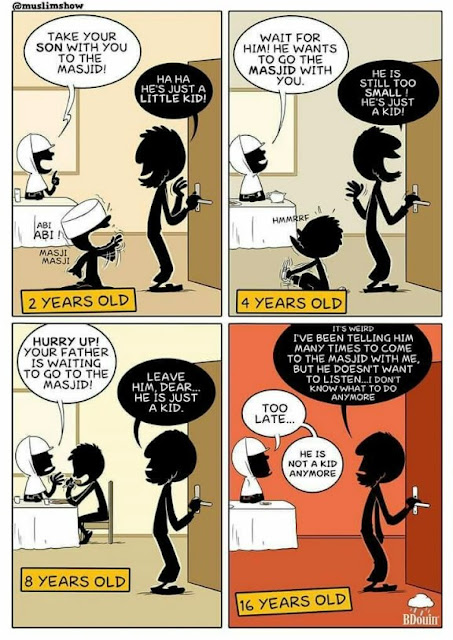 Komik Islami Penuh Makna Tentang Cara Mendidik Anak Komik Islami Penuh Makna Tentang Cara Mendidik Anak