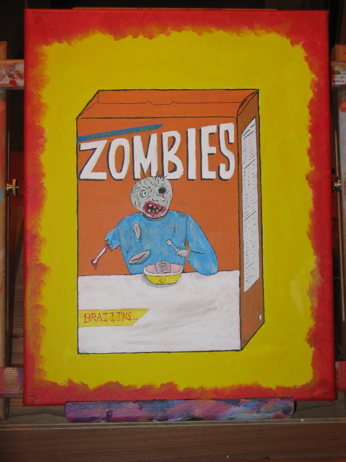 Connoisseur of the Strange Zombies Cereal, breakfast of the undead.