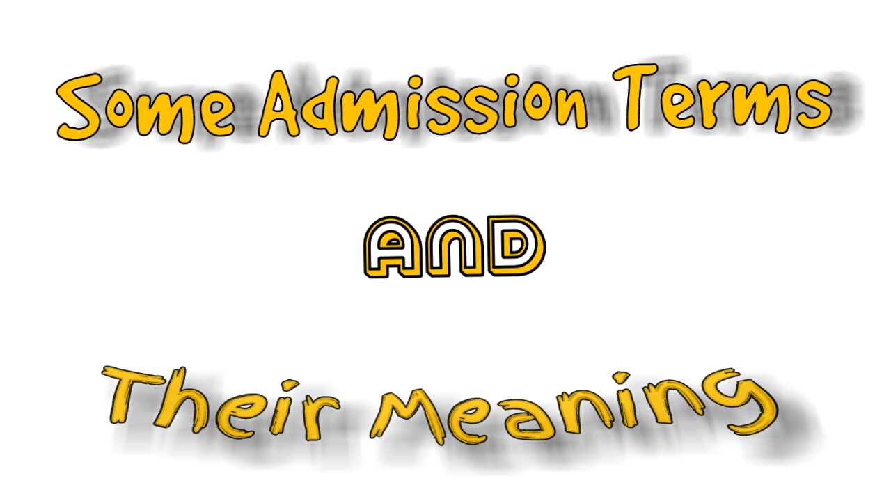 ADMISSION DEFINITION AND MEANING visual data 8