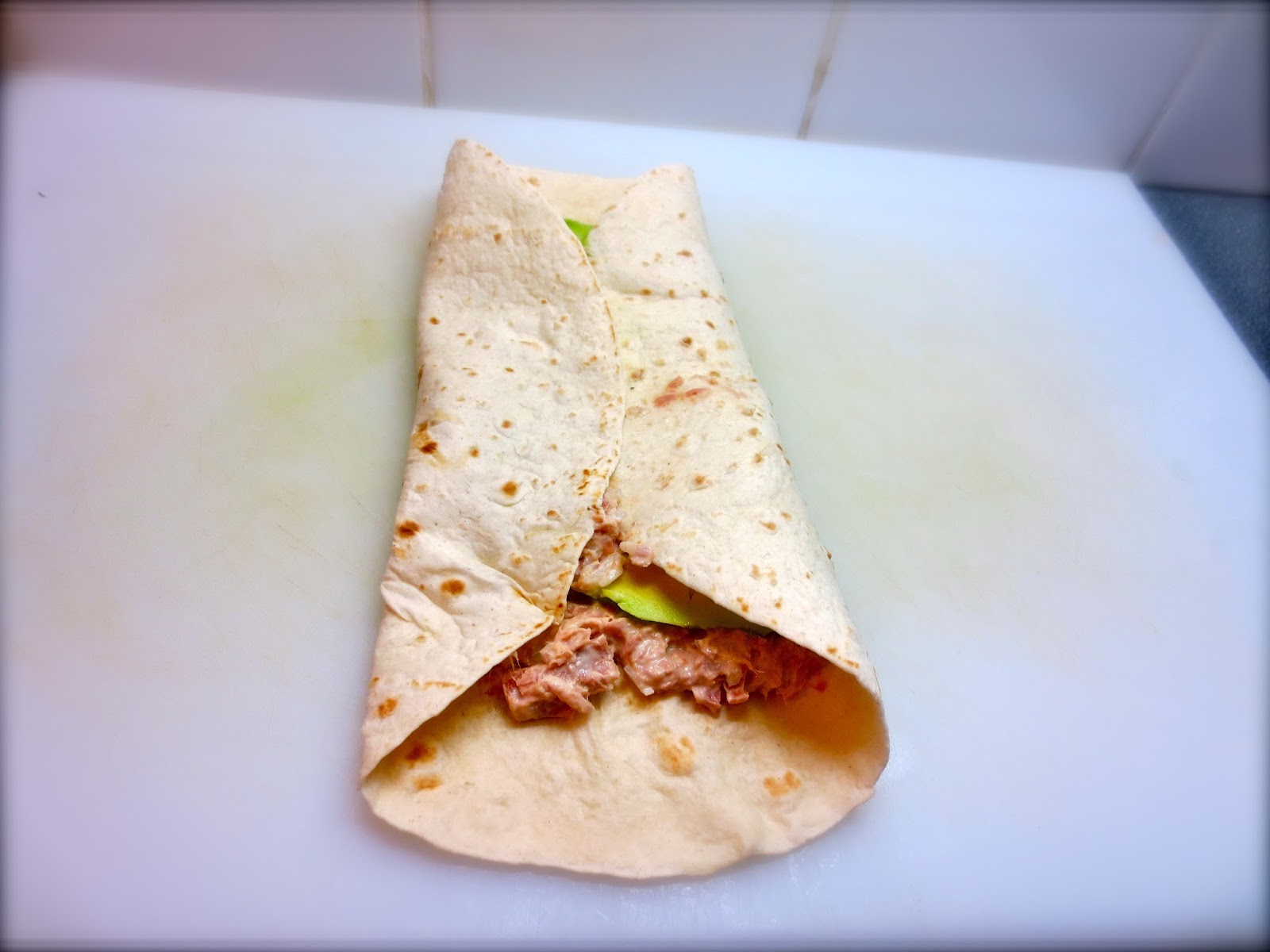 The Hussy London Housewife Protein fuelled, low fat lunch wrap with