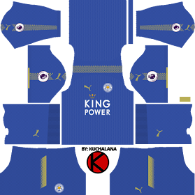 Leicester City Kit 2017/2018 - Dream League Soccer