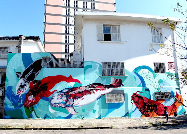 Brazilian Street Artist Titi Freak Newest Urban Mural In Sao Paulo, Brazil. 2
