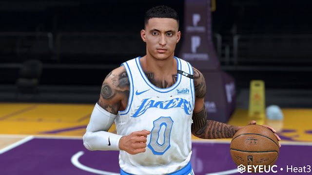 Trey Burke Cyberface, Hair Update Braid and Body Model By SteveDai [FOR  2K21]