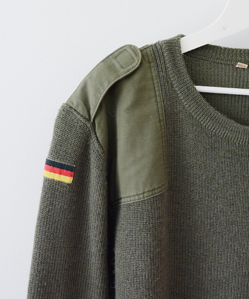 ドイツ軍 ヴィンテージ ミリタリー コマンド セーター 80年代 | FUNS